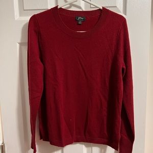 J.Crew women’s 100% cashmere sweater